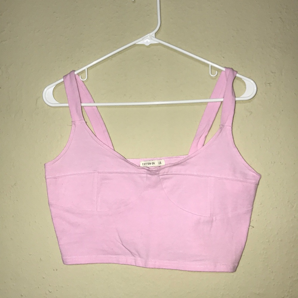 Pink Crop Top